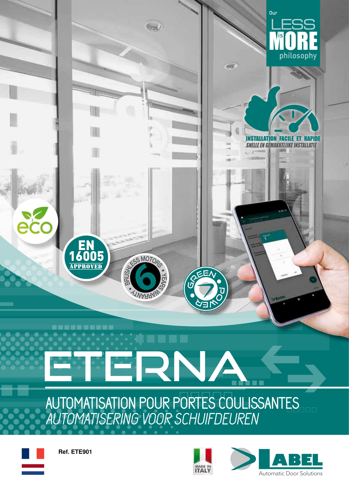 Label ETERNA – Schuifdeuren cover